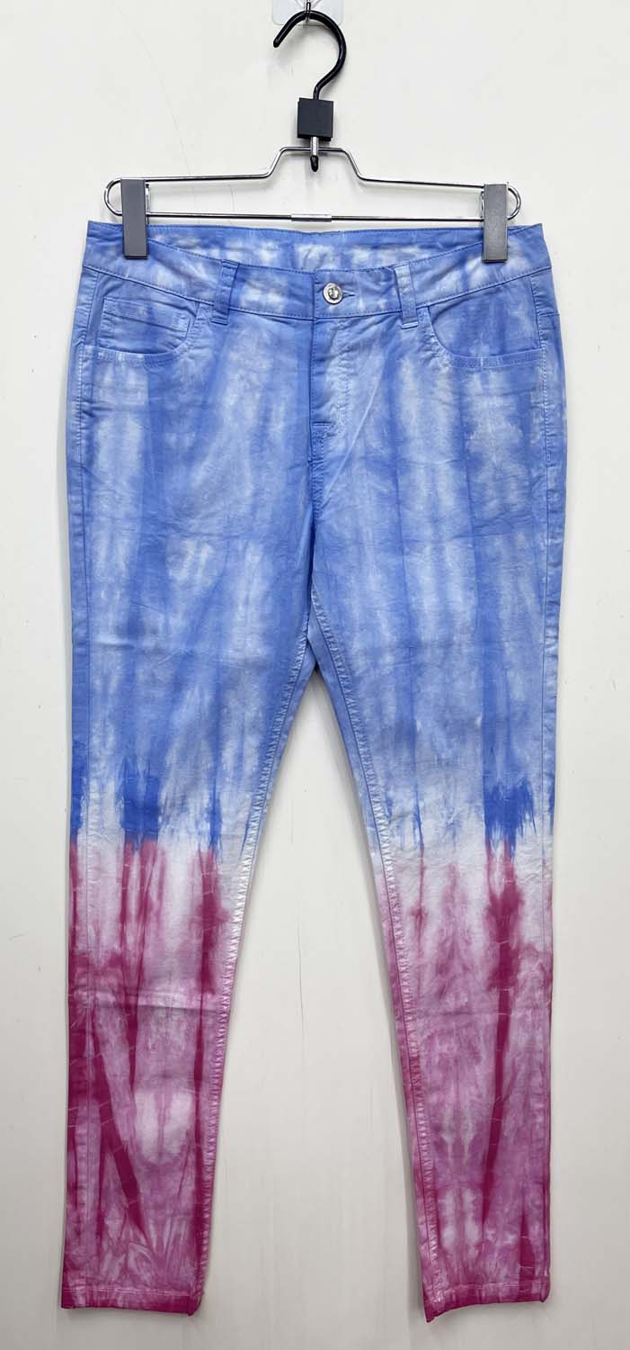 Tie-dye chino pant