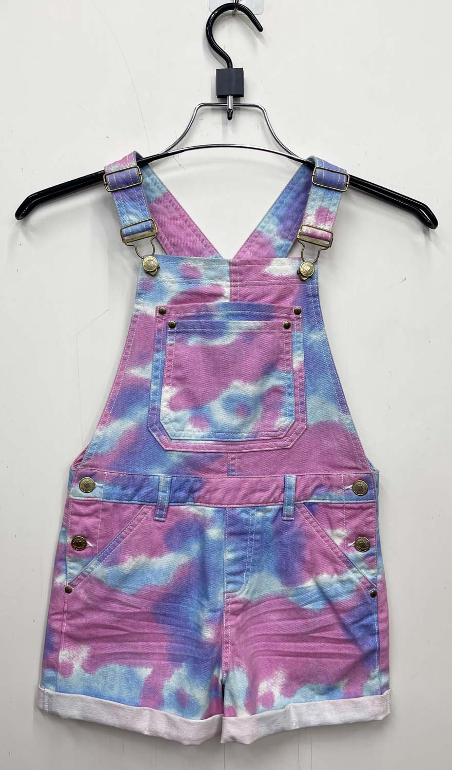 Tie-dye print Dungaree