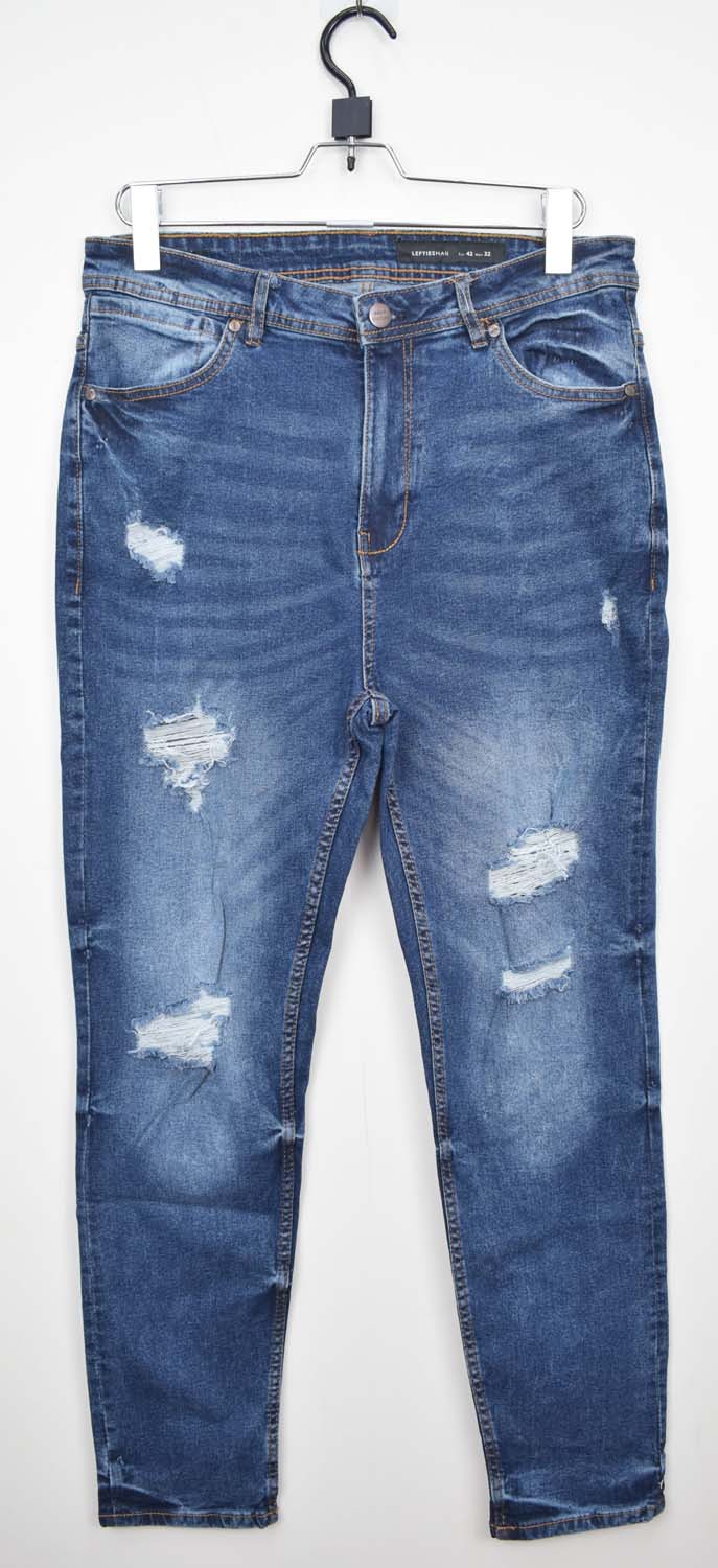 Denim destroy pant