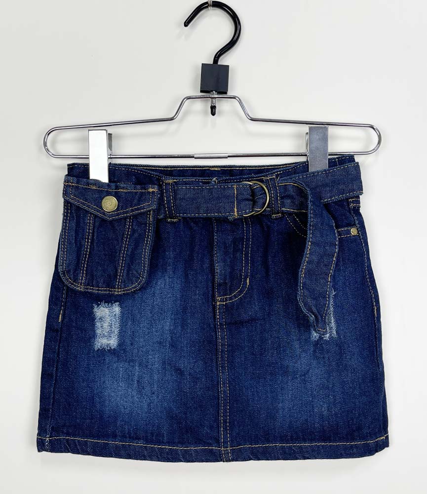 Denim Mini Skirt